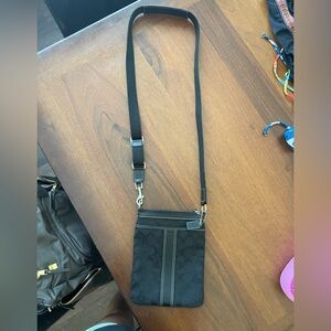 Black Coach Cross Body Bag